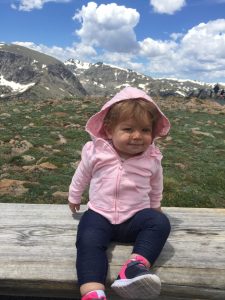 RMNP with a toddler: Sophie in the Rocky Mountain National Park 