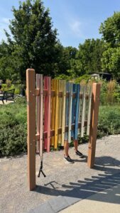 music garden at Highfield Discovery Garden