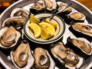 Oysters at the Original Oyster House in Gulf Shores 