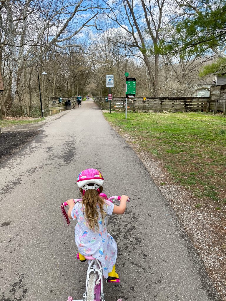 Bike Trails for kids in Cincinnati 