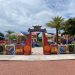 Circus themed playground in Sarasota Florida