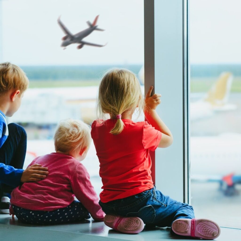 Tips for flying with kids 