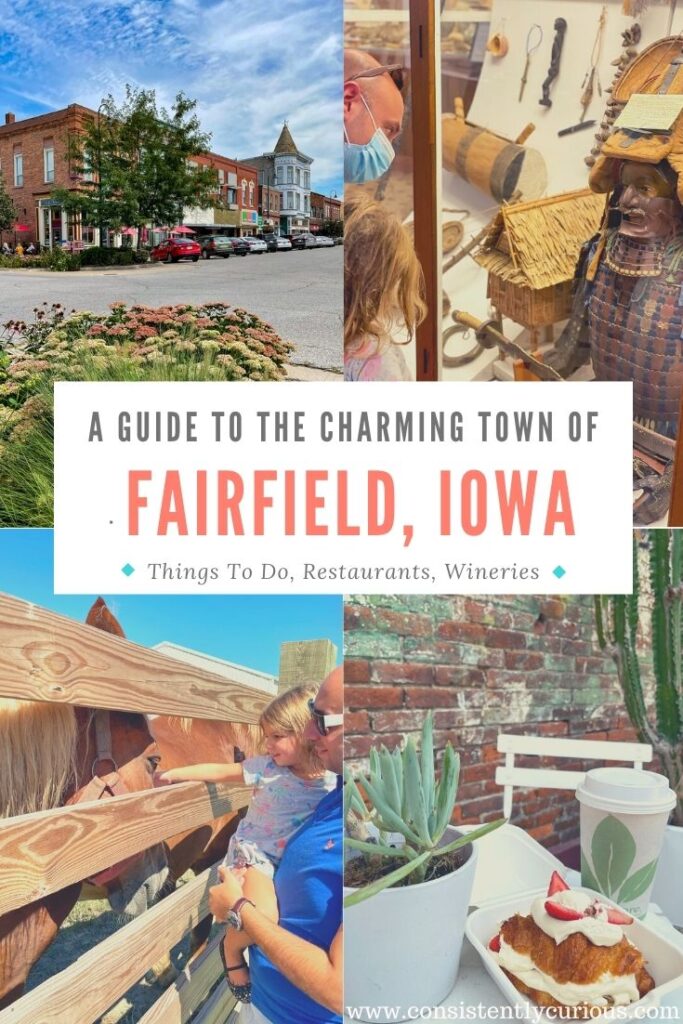 Fairfield Iowa, Top restaurants and things to do 