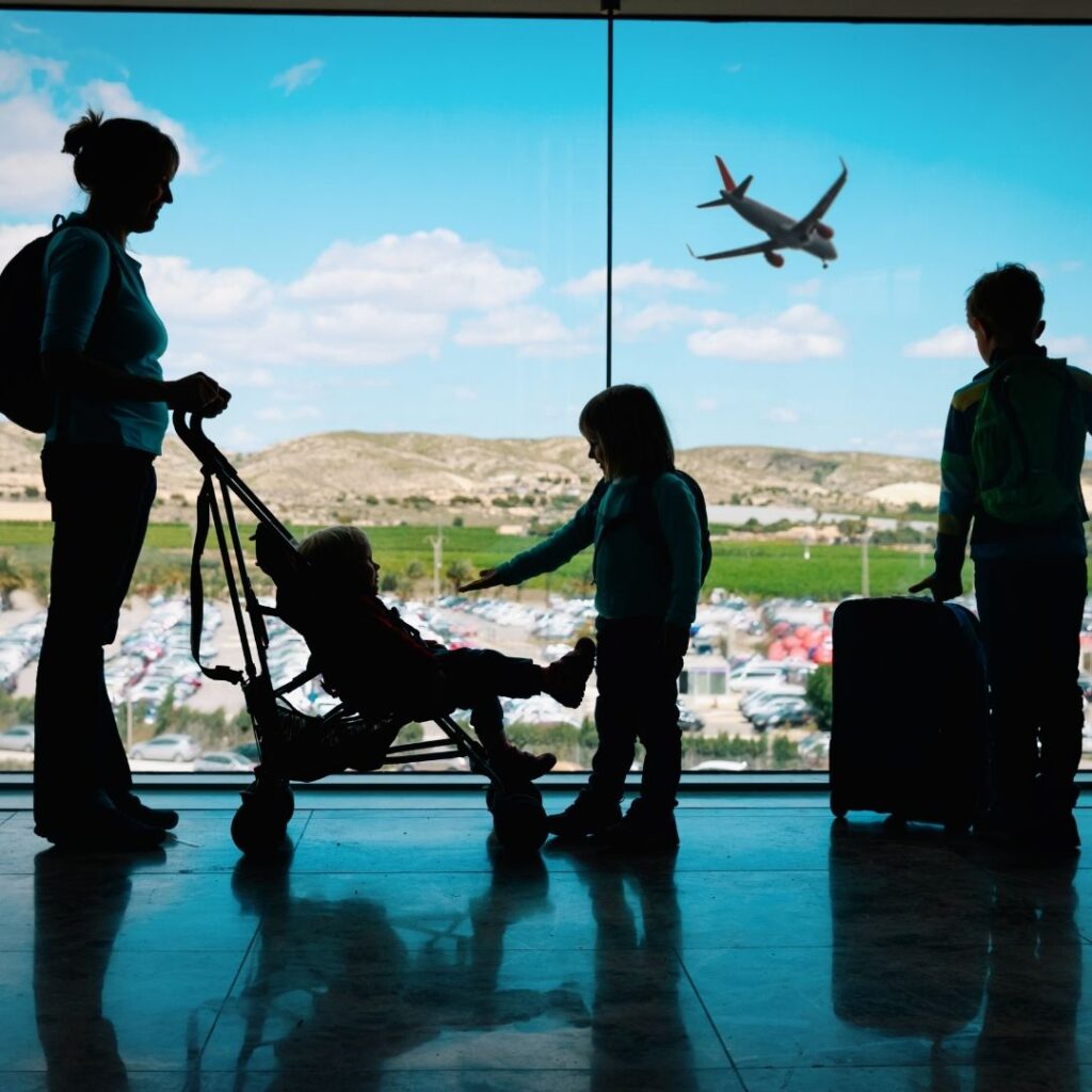 tips for flying with kids 