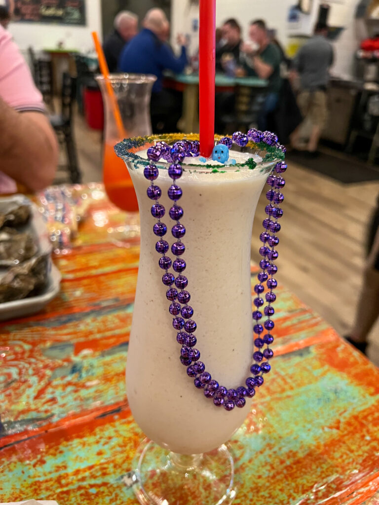 King Cake Daiquiri From Shaggy's