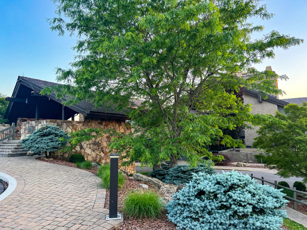 Salt Fork Lake  Lodge Entrance 