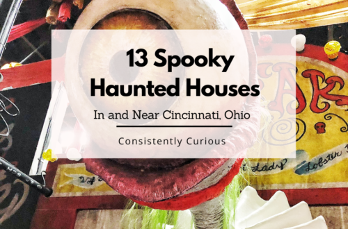2023 spooky haunted houses in Cincinnati