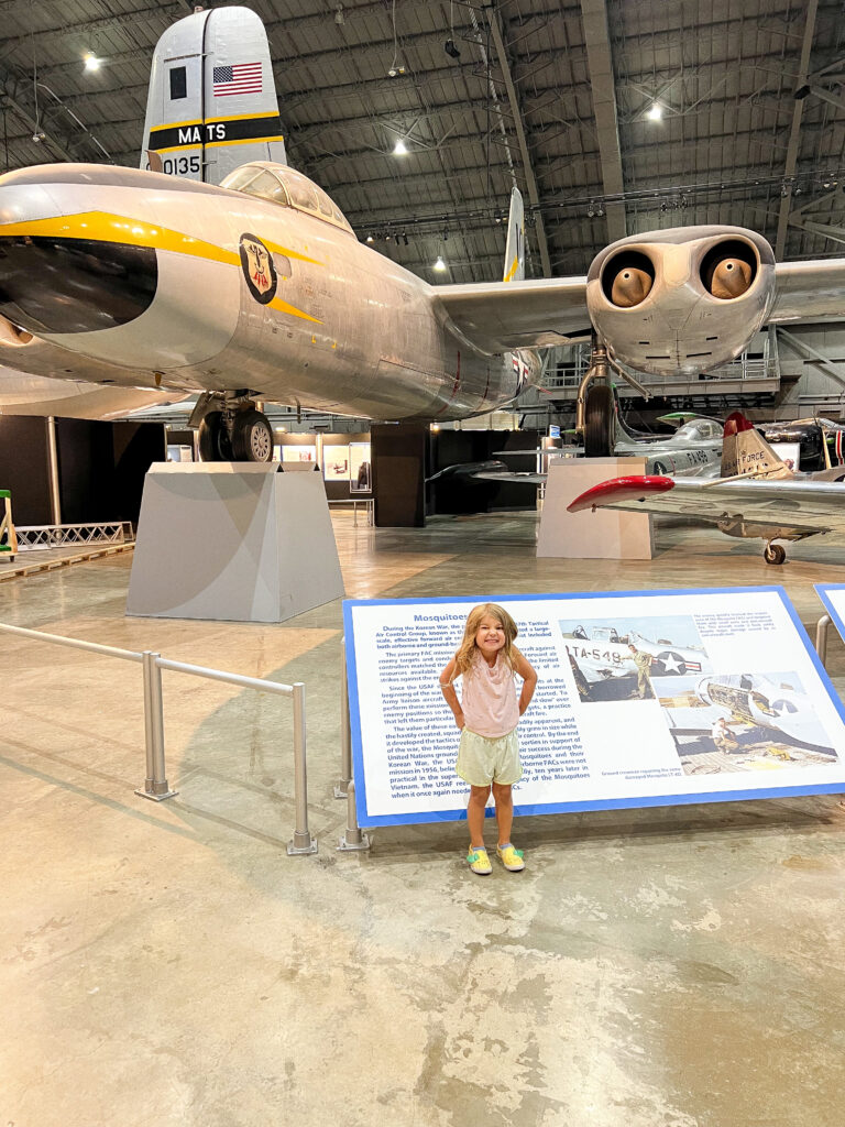 The National Museum of the US Air Force is free to visit.