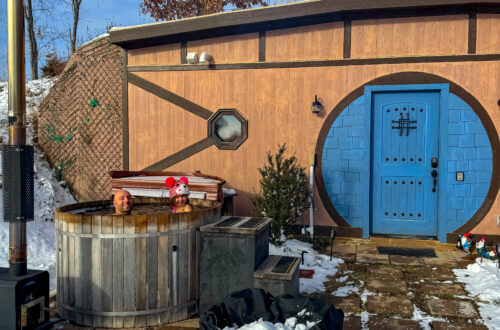 hobbit house in Hocking hills ohio