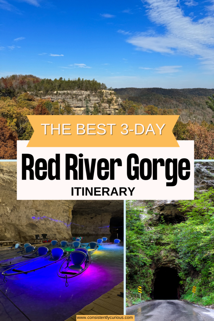 The best 3 day red river gorge itinerary 