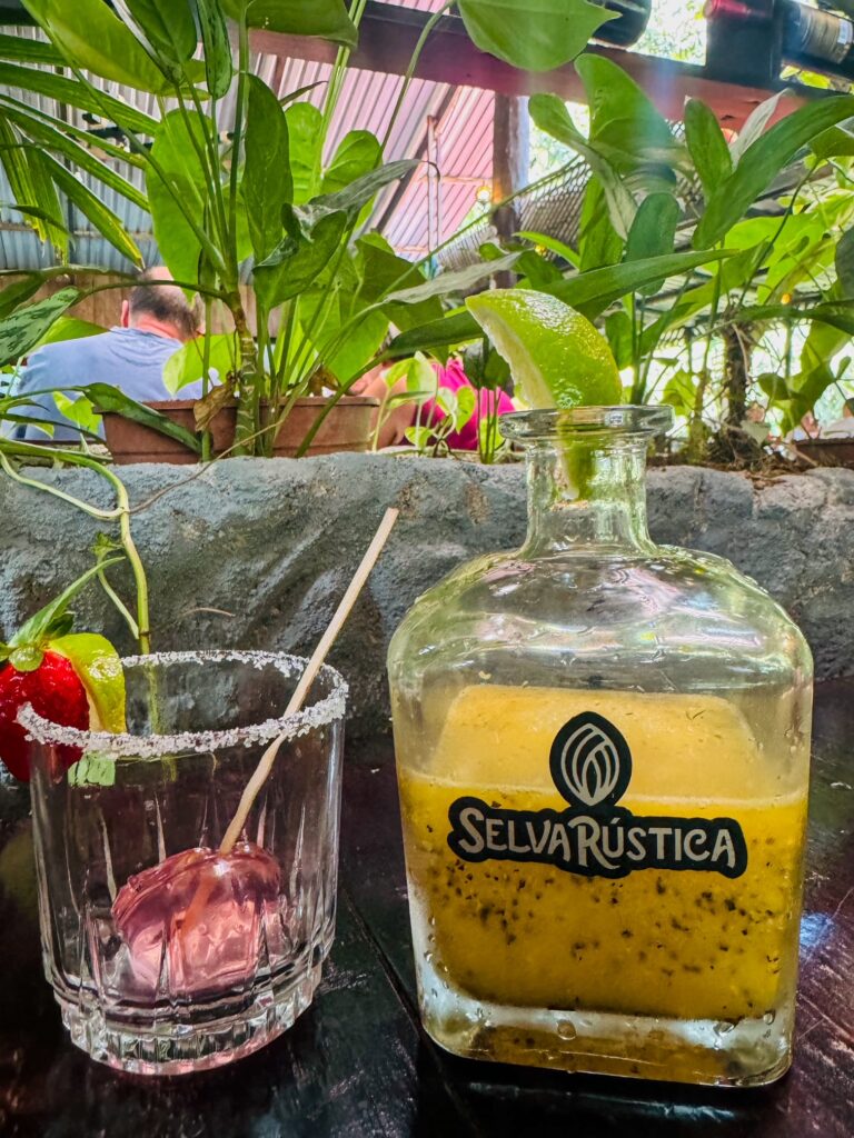 margaritas at Selva Rustica 