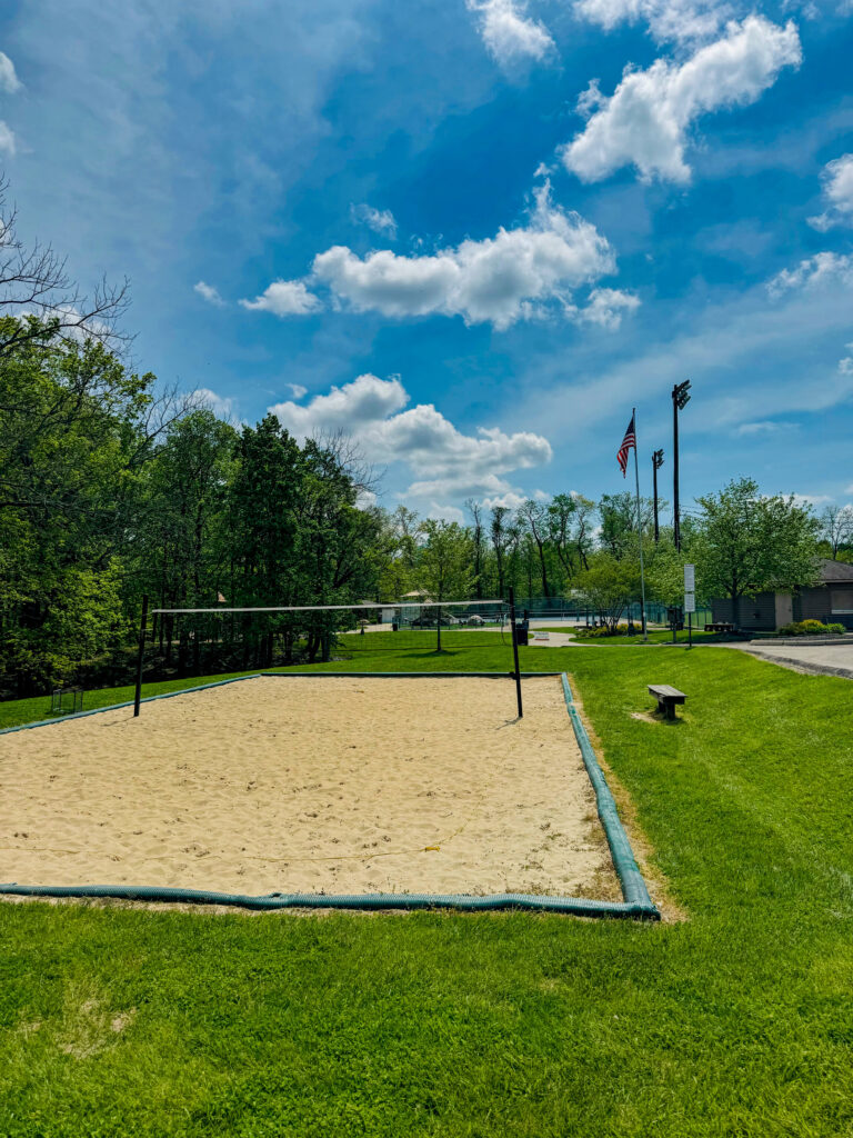Sand Volleyball Court in Cincinnati at Sellman Park 