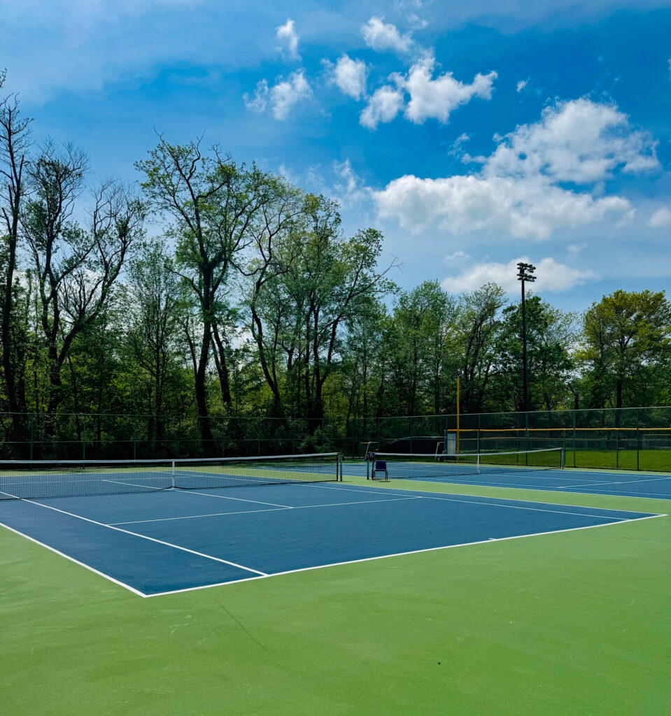 Tennis Courts at Sellman Park in Cincinnati 