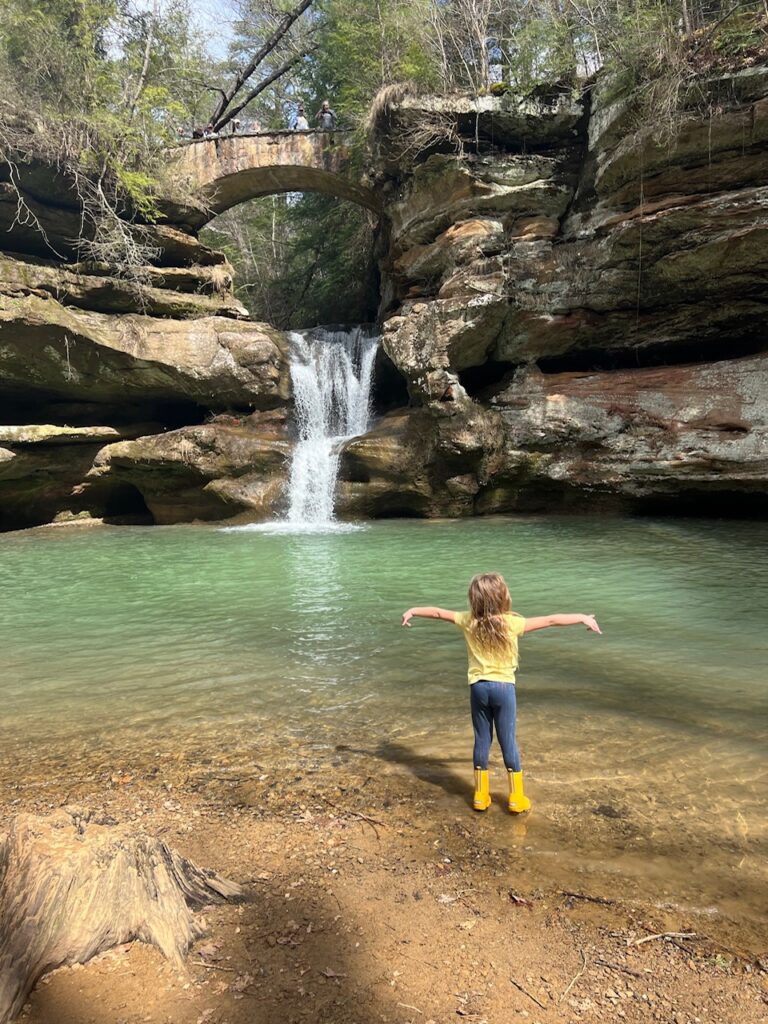 Upper Falls at Old Man's Cave 