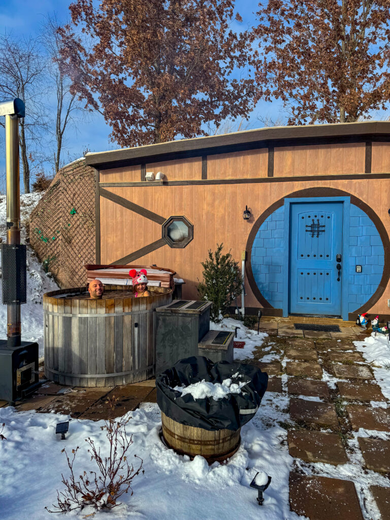 Discover cozy getaways like this hobbit house in Hocking Hills 