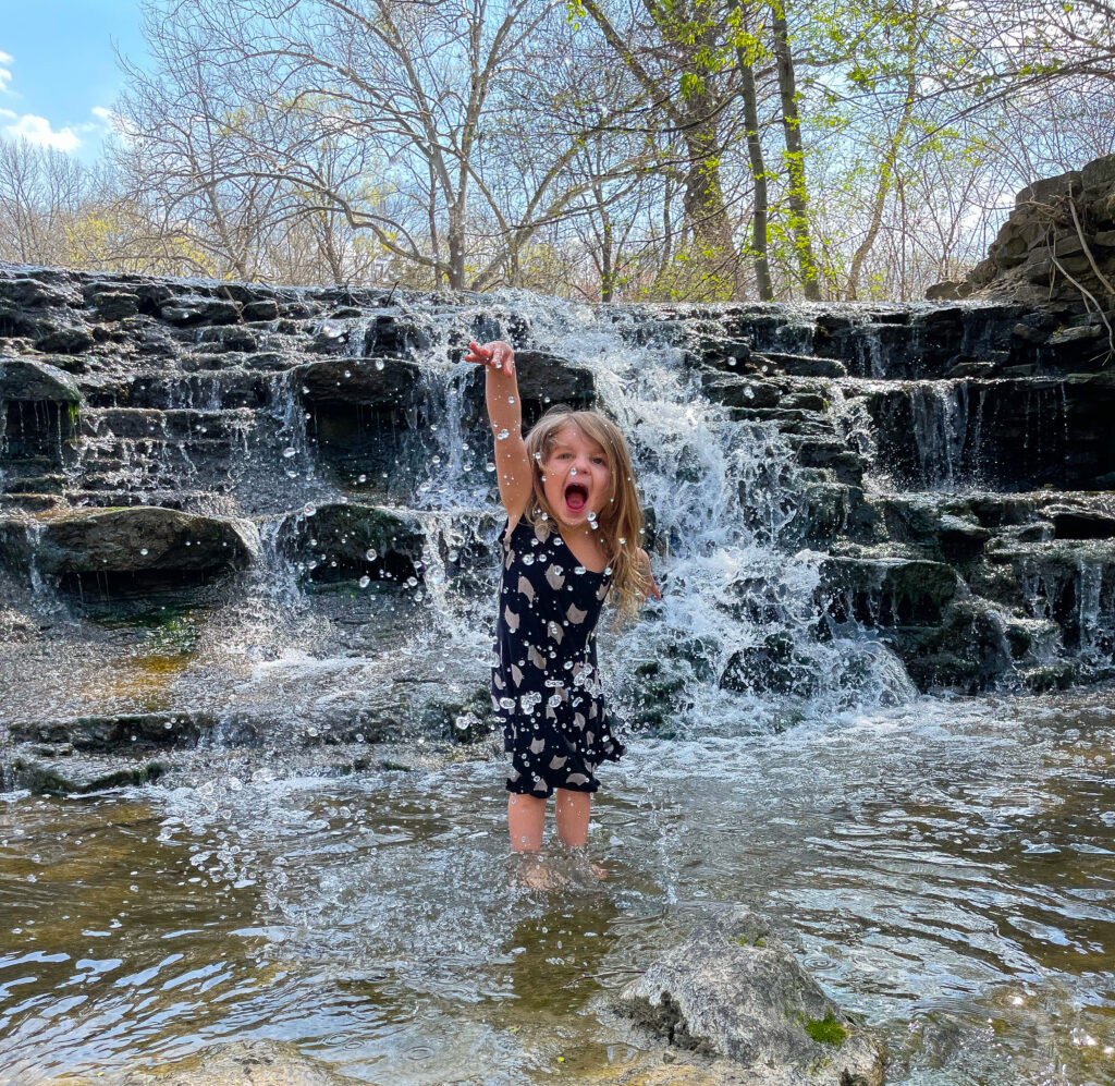 Cool off in one of Ohio's many creeks
