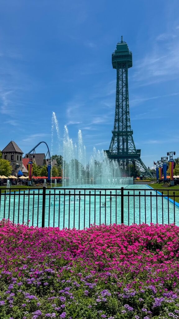 The Eiffel Tower at Kings Island