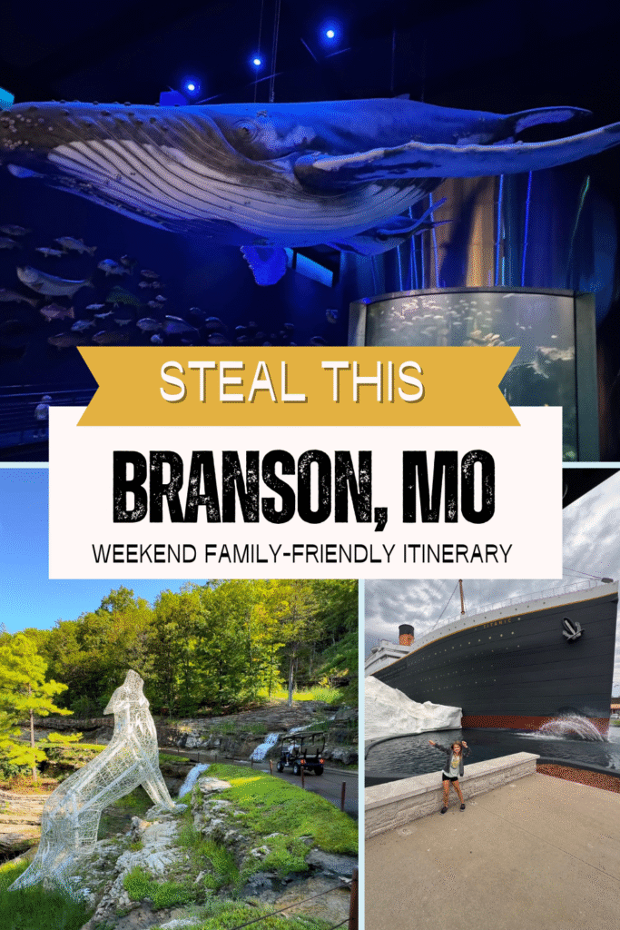 Steal this Branson three day itinerary 