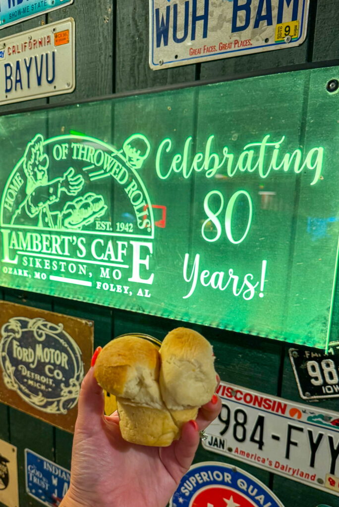 Rolls at Lambert's Cafe 