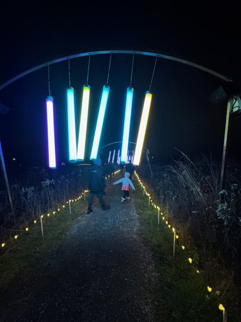 Interactive Displays throughout the trail 