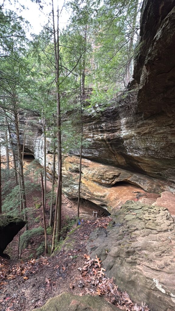 Lower Falls Trail at Old Man's Cave