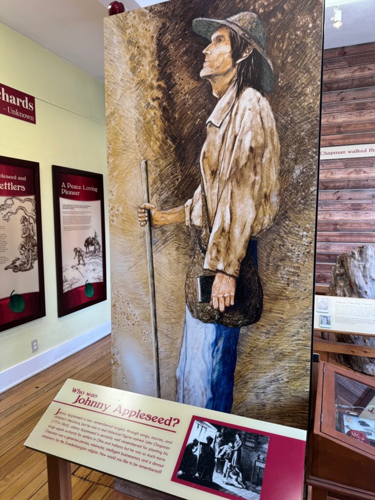 A stop into the Johnny Appleseed Museum should be on your itinerary