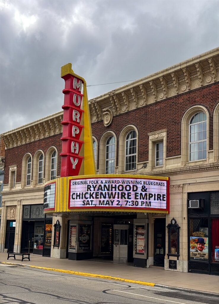 Catch a show at the iconic Murphy Theatre 