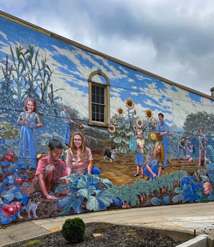 Don't miss the beautiful murals 
