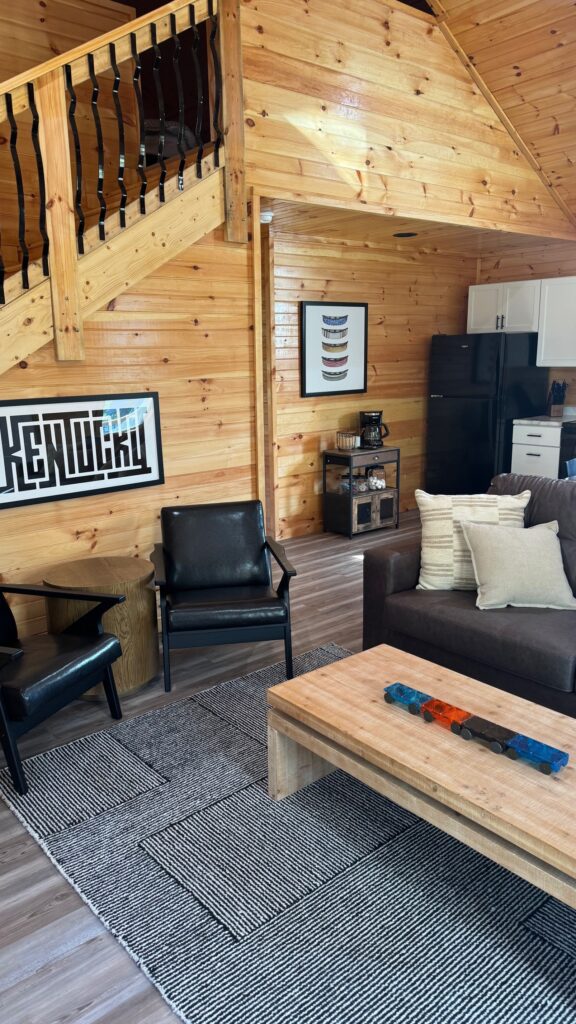 Spacious pet friendly cabins 