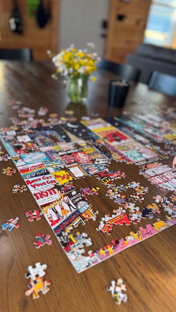 Bring a puzzle to enjoy during your stay