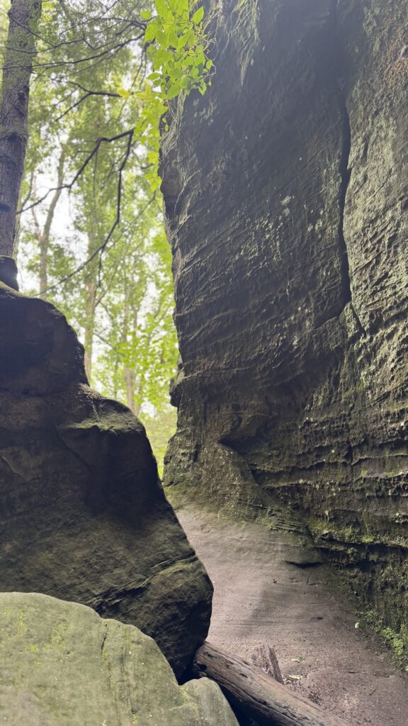 Expect narrow passages at Cantwell Cliffs