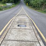 Grave in the Middle of the Road in Indiana