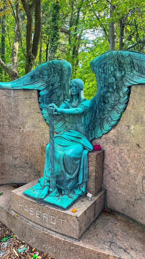 The Haserot Angel in Cleveland, Ohio 
