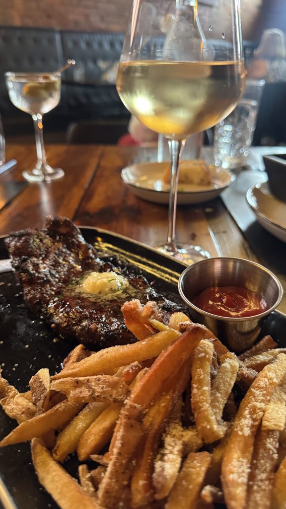 Steak Frites at The Foundry Gastropub